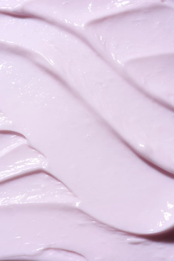 Photographie de texture d'un masque capillaire rose - Photographe cosmetiques - photographe texture cosmetiques - photographe produits cosmetiques - Aurore Aivrest