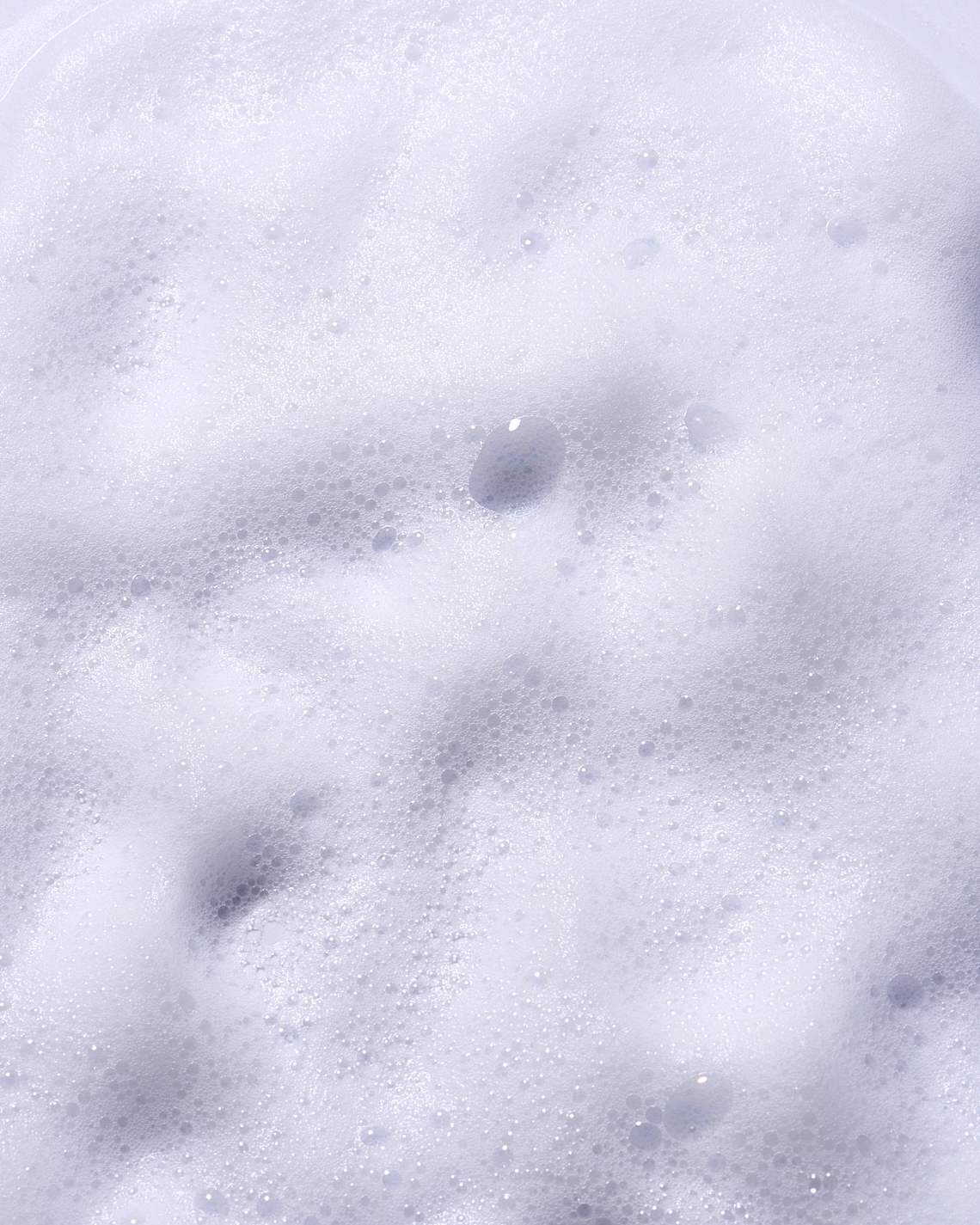 Photographie de texture d'une mousse nettoyante à l'eau de coco - Photographe cosmetiques - photographe texture cosmetiques - photographe produits cosmetiques - Aurore Aivrest