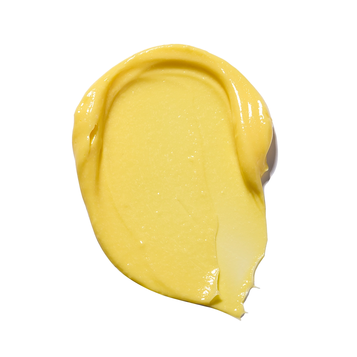 Photographie de texture d'une crème pour le corps de couleur jaune orange - Photographe cosmetiques - photographe texture cosmetiques - photographe produits cosmetiques - Aurore Aivrest